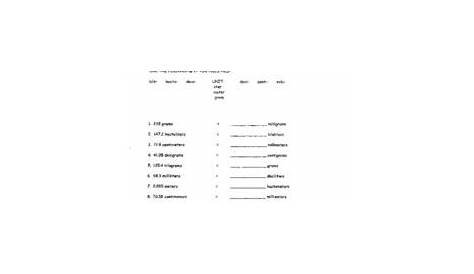 introduction to chemistry worksheets