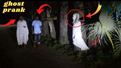 Funny Pocong Prank Ghost Attack Prank At Night The Nunon Public By