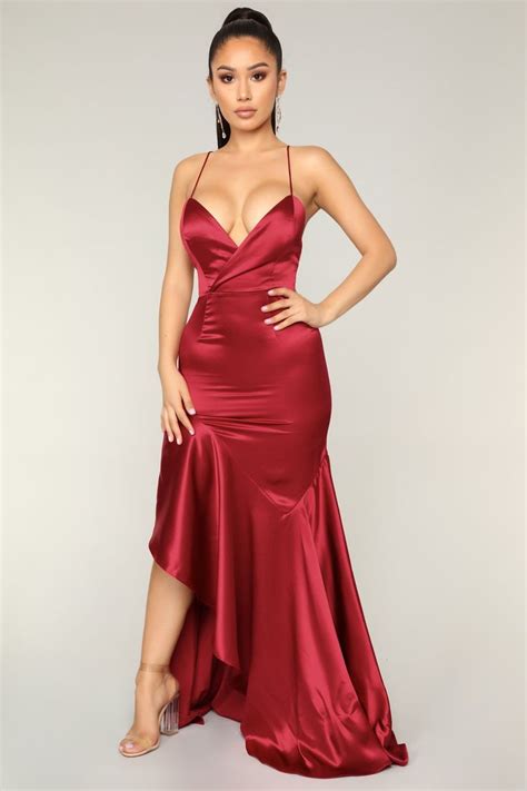 Vanessa S Favorite Maxi Dress Wine Fashion Nova Dress Night Dress Dresses