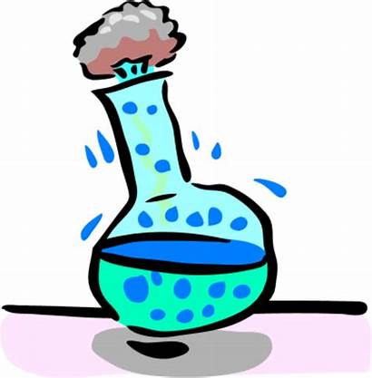 Clipart Experiment Science Chemical Experimenting Reaction Cliparts