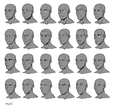 Pin By 昀庭 吳 On Ref Heads Face Drawing Reference Character
