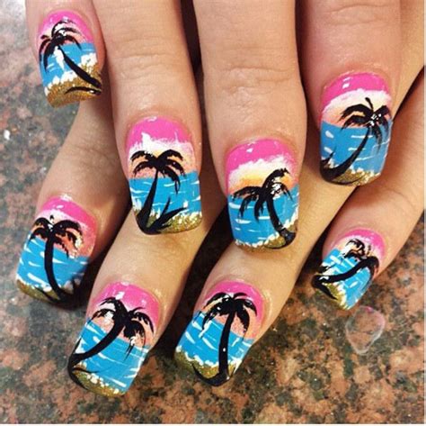 Free for commercial use high quality images 9 Best Palm Tree Nail Art Designs | Styles At Life
