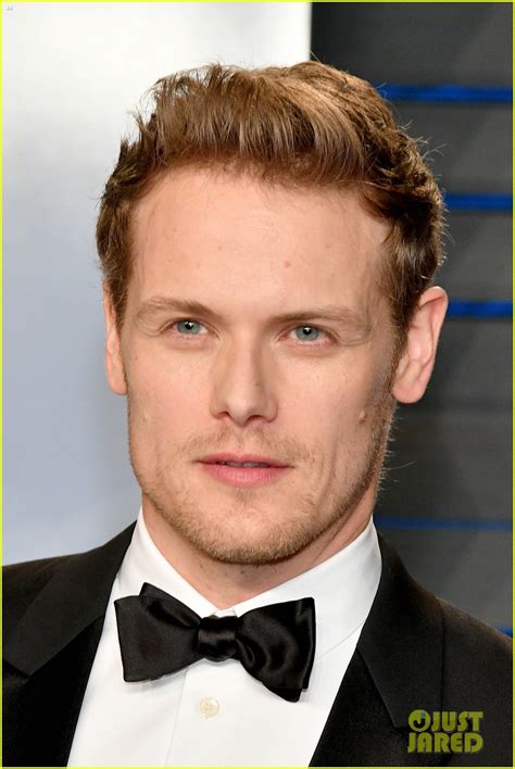 sam heughan attends oscars after party with girlfriend mackenzie mauzy photo 4045364 photos