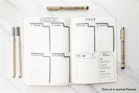 25 Gorgeous And Easy Bullet Journal Weekly Spread Ideas For 2024