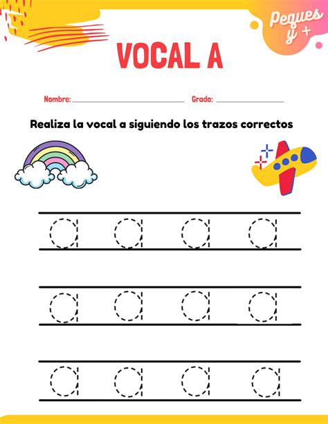 Cuaderno Aprendo Las Vocales Mundo De Rukkia