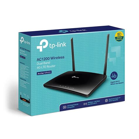 Tp Link Archer Mr400 Ac1200 Wireless Dual Band 4g Lte Router Nbn