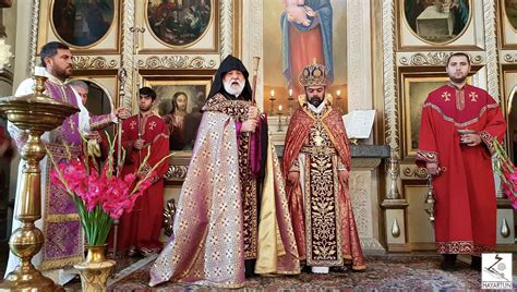 The First Divine Liturgy Of The Vicar Of The Armenian Diocese In Georgia