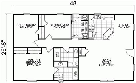 20x40 House Plans With 3 Bedrooms Housemc