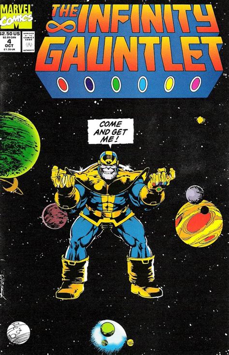 Daves Long Box The Infinity Gauntlet 4 Marvel Comics 1991