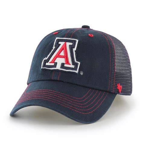 47 Brand Arizona Wildcats Navy Flexbone Closer Flex Hat