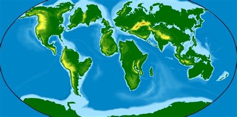 Earth In 50 Million Years Future Earth Map Fantasy Map Cartography