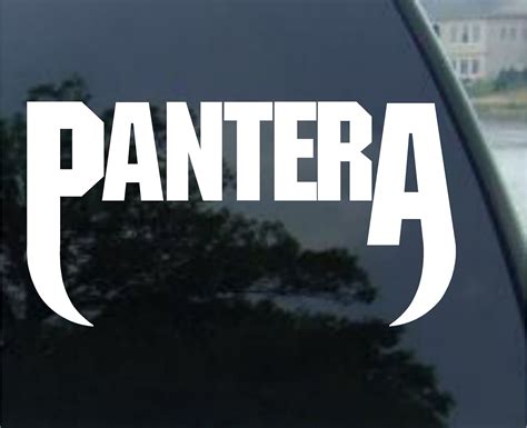 Pantera Vinyl Decal Car Window Mirror Bumper Windshield Etsy