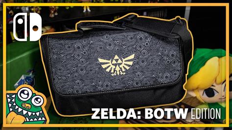 Nintendo Switch Everywhere Messenger Bag Zelda Botw Edition Powera