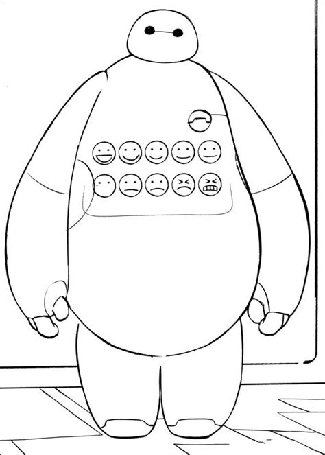 Big Hero 6 Coloring Pages Books 100 FREE And Printable