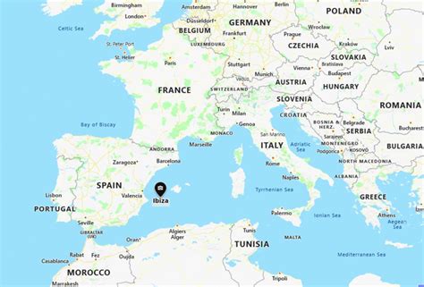 Where Is Ibiza Spain Location Map Of Ibiza Island