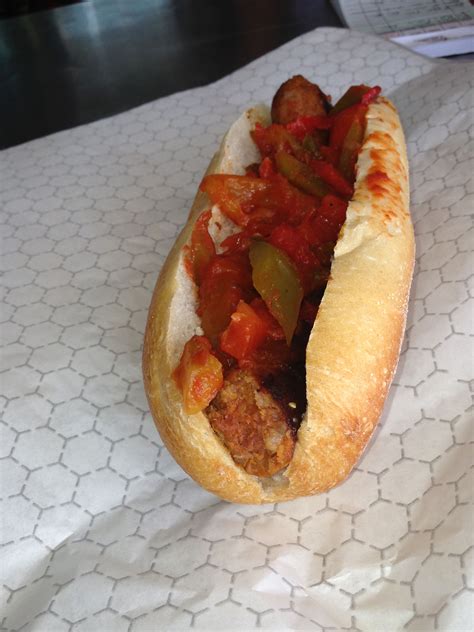 At Roccos Our Sausages Sandwiches Are Always Red Hot And Ready To Go So Come By 22nd And