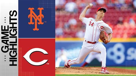 Mets Vs Reds Game Highlights 5923 Mlb Highlights Youtube