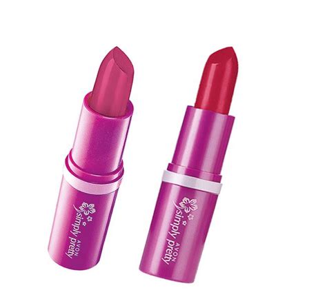 Avon Simply Pretty Lipsticks Darling Mauve And Cherry Red 2 Pcs Buy