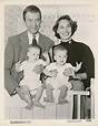 James and Gloria Stewart with their twin daughters | Star children ...
