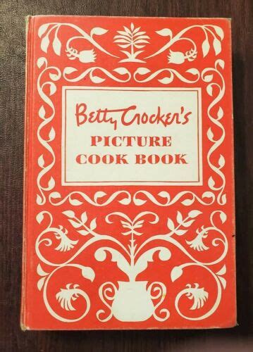 1950 Betty Crocker S Picture Cook Book First Edition Third Printing