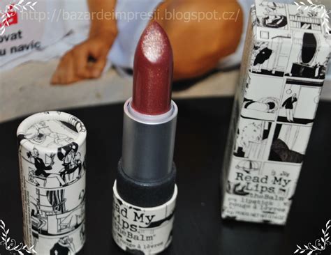 Overview Thebalm Lipstick Read My Lips Andreeas Land ♥