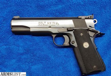 Armslist For Sale Colt 1911 Govt Model Mkiv Series 80 9x23