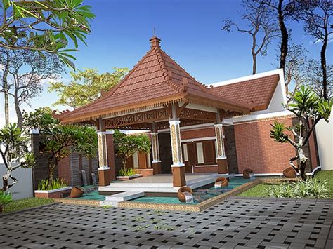 50 contoh model atap rumah minimalis modern. 45 Desain Rumah Joglo Khas Jawa Tengah | Desainrumahnya.com