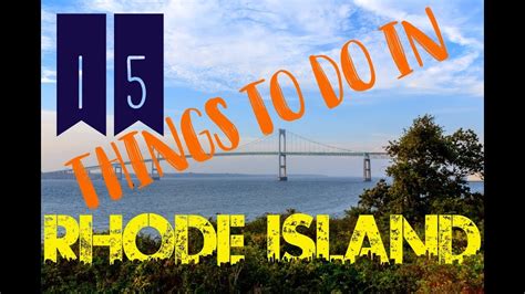 Top 15 Things To Do In Rhode Island Youtube