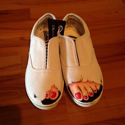 Image Result For Super Cute Canvas Hand Painted Shoes For Tots Decorated Shoes Sharpie Shoes