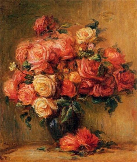 Bouquet Of Roses C1890 1900 Pierre Auguste Renoir