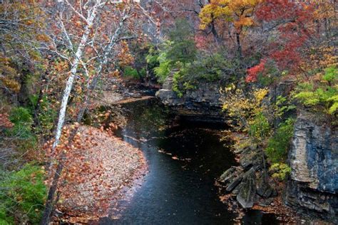 Kankakee River Bourbonnais Fall Foliage Campsite State Parks