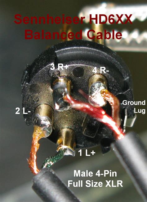 If it is, then the colors of the wires ?might? 4 Pin Mini Xlr Wiring Diagram - Wiring Diagram