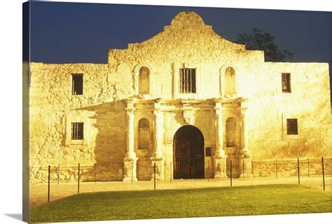 The Alamo Historic Mission San Antonio Texas Wall Art Canvas Prints
