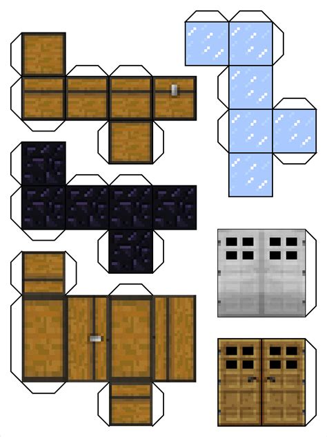 Printable Minecraft Papercraft Models Printable Papercrafts