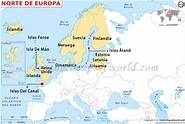 Europa del Norte Mapa