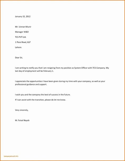 Heartfelt Resignation Letter Examples Collection Letter Template