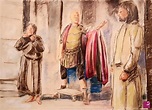 Gesù e Barabba da Pilato di Paolo Archilei | Gesù, Pile, Artisti