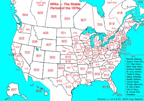 I searched for a number with area code 808 and it says it did not find it. LincMad's Area Codes of the 1970s