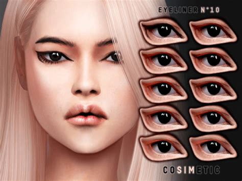 Eyeliner N10 By Cosimetic At Tsr Sims 4 Updates