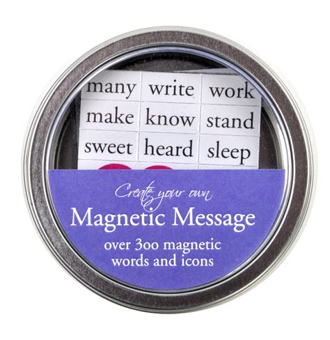 Magnetic Message Fridge Magnet Poetry Set Memo Fridge Poetry Pink