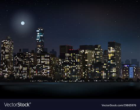 City Skyline Night