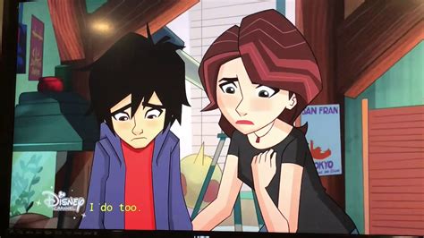 Big Hero 6 The Series Hiro And Aunt Cass Hugs And Cries Youtube