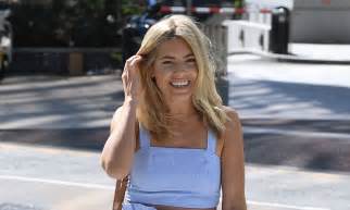 Mollie King Teases Her Honed Midriff In Summery Two Piece Daily Mail