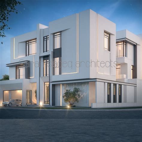 Private Villa 600 M Kuwait Sarah Sadeq Architects Modern Exterior
