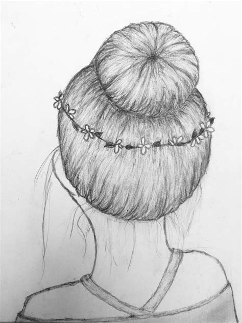 28 Back Hairstyle Drawing Hairstyle Catalog