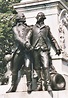 Statue of Alexander Hamilton and John Laurens, Lafayette Park ...
