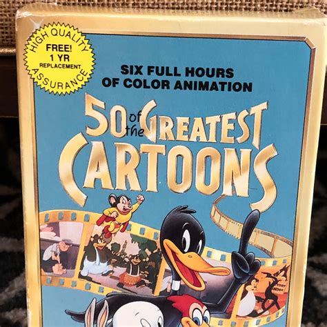 Vintage 1994 Hardcover The 50 Greatest Cartoons As Finland
