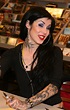 Kat Von D signs her new book, High Voltage Tattoo, at Borders Bookstore ...