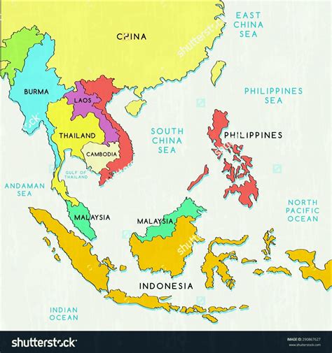 28 Blank Map Southeast Asia - Maps Online For You