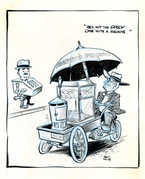 Walt Kelly 1948 Political Cartoon In Bruce Ws Walt Kellys Pogo
